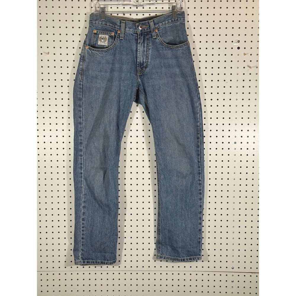 Cinch Mens Medium Wash Straight Leg Denim Jeans 28x30 MB92834 003